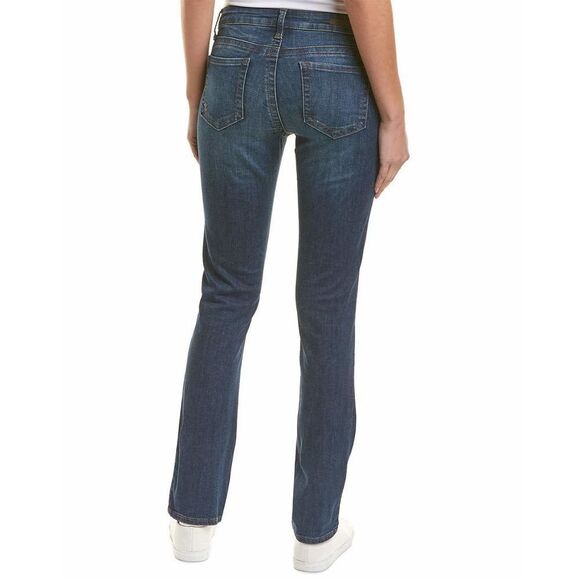 KUT from the Kloth Stevie Straight Leg Jeans 2 Admiration/Dark Stone Base Wash - Picture 2 of 2